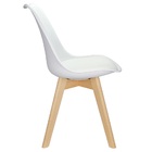 Cadeira Saarinen Wood Branco