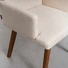 Cadeira Saíra Com Braço Cabecasa Madeiraoriginals Areia