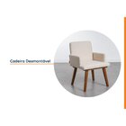 Cadeira Saíra Com Braço Cabecasa Madeiraoriginals Areia