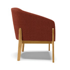 Cadeira Sala De Jantar Base De Madeira Kit 2 Stella Bouclê D0