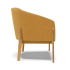 Cadeira Sala De Jantar Base De Madeira Kit 2 Stella Bouclê D0