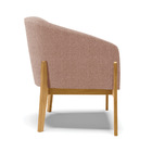 Cadeira Sala De Jantar Base De Madeira Stella Bouclê D03 - D'