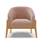 Cadeira Sala De Jantar Base De Madeira Stella Bouclê D03 - D'