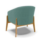 Cadeira Sala De Jantar Base De Madeira Stella Bouclê D03 - D'