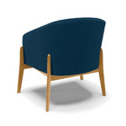 Cadeira Sala De Jantar Base De Madeira Stella Bouclê D03 - D'