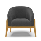 Cadeira Sala De Jantar Base De Madeira Stella Bouclê D03 - D'