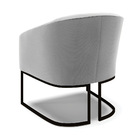 Cadeira Sala De Jantar Base Industrial Preto Kit 2 Stella Sue