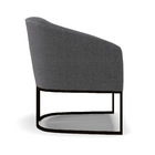 Cadeira Sala De Jantar Base Industrial Preto Stella Bouclê D0