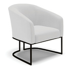 Cadeira Sala De Jantar Base Industrial Preto Stella Linho D03