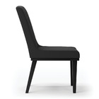 Cadeira Sala De Jantar Base Madeira Preto Kit 10 Sofia Sintét