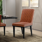 Cadeira Sala De Jantar Base Madeira Preto Kit 10 Sofia Sintét