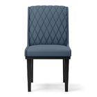 Cadeira Sala De Jantar Base Madeira Preto Kit 10 Sofia Suede