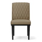 Cadeira Sala De Jantar Base Madeira Preto Kit 10 Sofia Suede