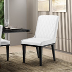 Cadeira Sala De Jantar Base Madeira Preto Kit 4 Sofia Sintéti