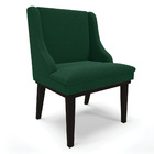 Cadeira Sala De Jantar Base Madeira Preto Kit 6 Liz Bouclê D0