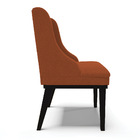 Cadeira Sala De Jantar Base Madeira Preto Kit 6 Liz Bouclê D0