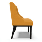 Cadeira Sala De Jantar Base Madeira Preto Kit 6 Liz Bouclê Mo