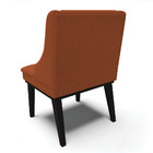 Cadeira Sala De Jantar Base Madeira Preto Kit 6 Liz Bouclê Te