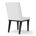 Cadeira Sala De Jantar Base Madeira Preto Kit 6 Sofia Sintéti