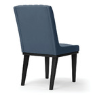 Cadeira Sala De Jantar Base Madeira Preto Kit 6 Sofia Suede D