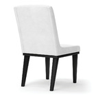 Cadeira Sala De Jantar Base Madeira Preto Kit 8 Sofia Sintéti