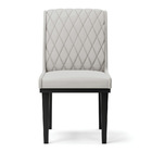 Cadeira Sala De Jantar Base Madeira Preto Kit 8 Sofia Veludo