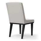 Cadeira Sala De Jantar Base Madeira Preto Kit 8 Sofia Veludo