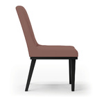 Cadeira Sala De Jantar Base Madeira Preto Kit 8 Sofia Veludo