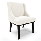 Cadeira Sala De Jantar Base Madeira Preto Liz Bouclê D03 - D'