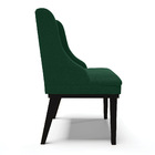 Cadeira Sala De Jantar Base Madeira Preto Liz Bouclê D03 - D'