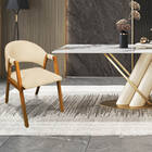 Cadeira Sala De Jantar Em Madeira Kit 2 Yara Suede D03 - D'ro