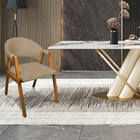 Cadeira Sala De Jantar Em Madeira Kit 4 Yara Suede Marrom Rat