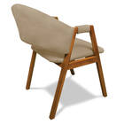 Cadeira Sala De Jantar Em Madeira Yara Suede D03 - D'rossi -