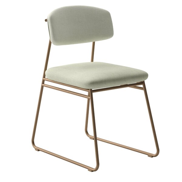 Cadeira Sala De Jantar Encosto E Assentos Estofados Linho Jar