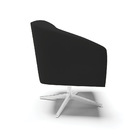 Cadeira Sala De Jantar Giratória Base Cromada Kit 2 Stella Ve