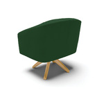 Cadeira Sala De Jantar Giratória Ma30 Kit 2 Stella Veludo D03