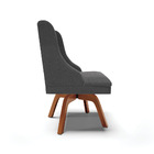 Cadeira Sala De Jantar Giratória Mm35 Kit 2 Liz Bouclê D03 -