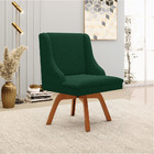 Cadeira Sala De Jantar Giratória Mm35 Kit 4 Liz Bouclê D03 -