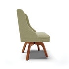 Cadeira Sala De Jantar Giratória Mm35 Kit 4 Liz Bouclê D03 -