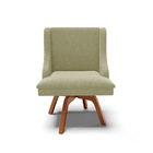 Cadeira Sala De Jantar Giratória Mm35 Kit 4 Liz Bouclê D03 -