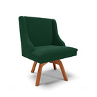 Cadeira Sala De Jantar Giratória Mm35 Kit 6 Liz Bouclê D03 -