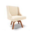 Cadeira Sala De Jantar Giratória Mm35 Kit 6 Liz Bouclê D03 -