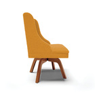 Cadeira Sala De Jantar Giratória Mm35 Kit 6 Liz Bouclê Mostar