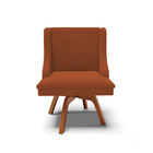 Cadeira Sala De Jantar Giratória Mm35 Liz Bouclê D03 - D'ross