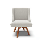 Cadeira Sala De Jantar Giratória Mm35 Liz Bouclê D03 - D'ross