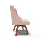 Cadeira Sala De Jantar Giratória Mm35 Liz Bouclê D03 - D'ross