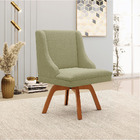 Cadeira Sala De Jantar Giratória Mm35 Liz Bouclê D03 - D'ross