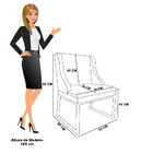 Cadeira Sala De Jantar Industrial Dourado Kit 2 Liz Bouclê Be