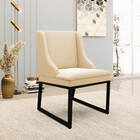 Cadeira Sala De Jantar Industrial Preto Kit 2 Liz Suede D03 -