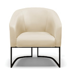 Cadeira Sala De Jantar Industrial Preto Kit 2 Stella Sintétic